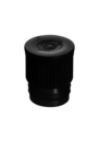 Push cap, black, suitable for tubes Ø 16-17 mm
