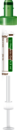 S-Monovette® Heparina de lítio gel LH, 4,9 ml, tampa verde, (CxØ): 90 x 13 mm, com etiqueta de papel