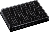 lumox® multiwell, Zellkulturplatte, mit Folienboden, 96 Well, 4 Stück