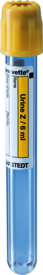 V-Monovette® Urine, 6 ml, bouchon jaune, (L x Ø) : 100 x 13 mm, 50 pièce(s)/sachet
