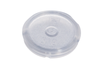 Colour-coded inserts, white, PP, suitable for screw caps 65.712.xxx