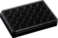 lumox® multiwell, Cell culture plate, with foil base, 24 well, 20 piece(s)