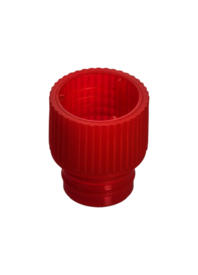 Tampa de pressão, vermelha, adequado para tubos de Ø 12 mm
