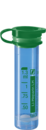 Micro sample tube Lithium heparin LH, 1.3 ml, push cap, ISO