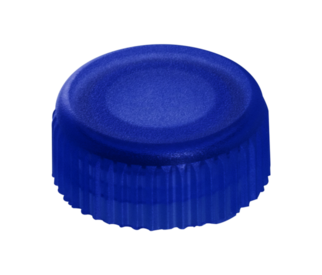 Screw cap, blue, suitable for screw cap micro tubes