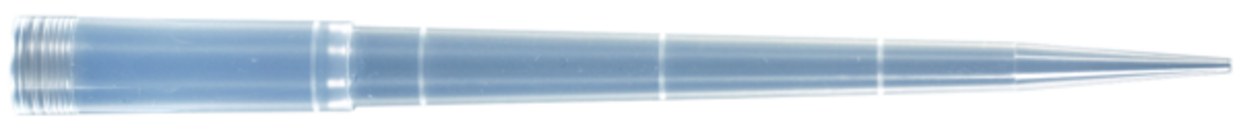 Pipettenspitze, 1.250 µl, transparent, PCR Performance Tested, 384 Stück/Beutel