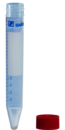 Tubo roscado, 15 ml, (LxØ): 120 x 17 mm, PP, con impresión