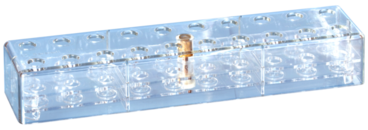 Ständer, PC, Rastermaß: 10 x 2, passend für Reagiergefäße 2 ml, Microvette®