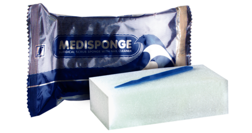 MEDISPONGE, impregnated with 4% chlorhexidine gluconate solution