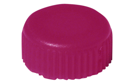 Screw cap, pink, suitable for screw cap micro tubes