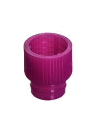 Bouchon pression, rose, compatible avec tubes Ø 13 mm