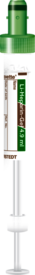 S-Monovette® Lithium heparin gel LH, 4.9 ml, cap green, (LxØ): 90 x 13 mm, with paper label