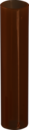 Adapter tube, (LxØ): 54 x 11 mm, PP, brown