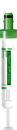 S-Monovette® Lithium heparin gel+ LH, 4 ml, cap green, (LxØ): 75 x 13 mm, with paper label