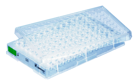 Cell culture plate, 96 well, surface: Suspension, round base