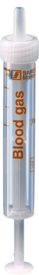 Blood Gas Monovette®, calcium-balanced lithium heparin, 2 ml, cap white/orange, connection: Luer (m)