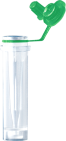 Microvette® CB 300 Lithium heparin LH, 300 µl, cap green, push cap, flat base