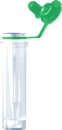 Microvette® CB 300 Lithium heparin LH, 300 µl, cap green, push cap, flat base