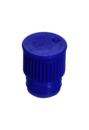Eindrückstopfen, blau, passend für Röhren Ø 15,7 mm
