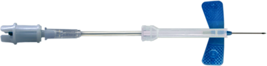 Safety-Multifly® needle, 23G x 3/4'', blue, tube length: 80 mm, 1 piece(s)/blister