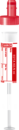 S-Monovette® EDTA K3, 9 ml, tampa vermelha, (CxØ): 92 x 16 mm, com etiqueta de papel