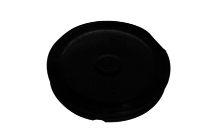 Colour-coded inserts, black, PP, suitable for screw caps 65.712.xxx