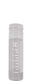 Screw cap tube, 8 ml, (LxØ): 57 x 16.5 mm, PP, with print