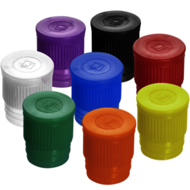Push cap, colour mix, suitable for tubes Ø 16-17 mm