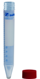 Screw cap tube, 15 ml, (LxØ): 120 x 17 mm, PP, with print