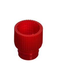 Push cap, red, suitable for tubes Ø 12 mm