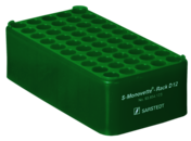 Block Rack D12, Ø opening: 12 mm, 5 x 10, green