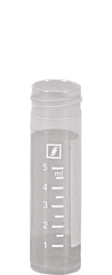 Screw cap tube, 8 ml, (LxØ): 57 x 16.5 mm, PP, with print