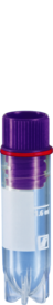 Tubo CryoPure, 2 ml, tampa de rosca QuickSeal, violeta