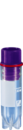 CryoPure Röhre, 2 ml, QuickSeal Schraubverschluss, violett