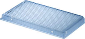 Plaque PCR jupe intégrale, 384 puits, transparent, Low profile, 40 µl, PCR Performance Tested, PP
