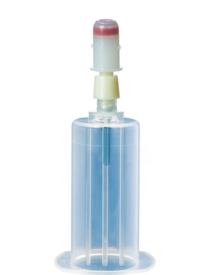 Blood Culture Adapter LongNeck, For narrow bottle neck, membrane screw cap assembled