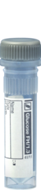 Microrrecipiente de muestras Fluoruro/heparina FH, 1,3 ml, tapón de rosca, ISO