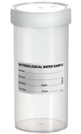 Multi-purpose container, max. volume: 500 ml, (LxØ): 150 x 70 mm, graduated, PP, translucent, with paper label