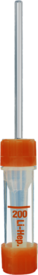 Microvette® 200 Heparina de litio LH, 200 µl, cierre naranja, fondo plano