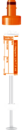 S-Monovette® Héparine de lithium LH, 7,5 ml, bouchon orange, (L x Ø) : 92 x 15 mm, avec étiquette papier
