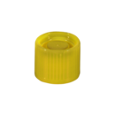 Screw cap, yellow, suitable for tubes Ø 16-16.5 mm