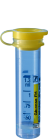 Micro sample tube Fluoride/heparin, 1.3 ml, push cap, EU