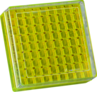 Cryobox, 132 x 132 x 53 mm, format: 9 x 9, for 81 collection tubes