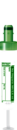 S-Monovette® Heparina sódica NH, 2,6 ml, tampa verde, (CxØ): 65 x 13 mm, com etiqueta de papel