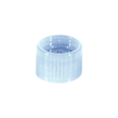 Schraubverschluss, transparent, passend für Röhren Ø 15,3 mm
