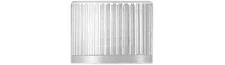 Screw cap, natural, suitable for tubes Ø 16-16.5 mm