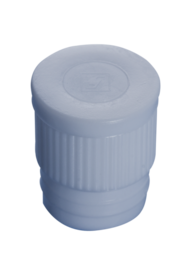 Bouchon pression, blanc, compatible avec tubes Ø 15,5, 16, 16,5, 16,8 et 17 mm