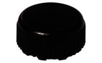 Screw cap, black, sterile, suitable for screw cap micro tubes