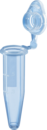 PCR single tube, 0.5 ml, PCR Performance Tested, transparent, PP, flat cap