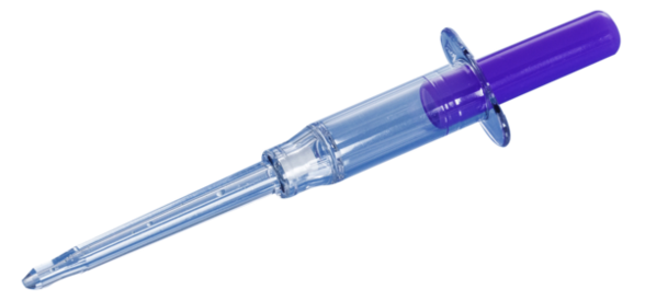 Minivette® POCT EDTA K3, 50 µl, émbolo violeta, código de color ISO, 200 unidades/bolsa